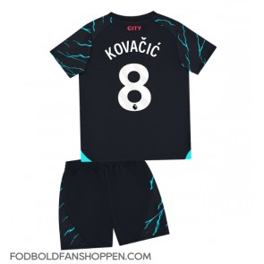 Manchester City Mateo Kovacic #8 Tredjetrøje Børn 2023-24 Kortærmet (+ Korte bukser)